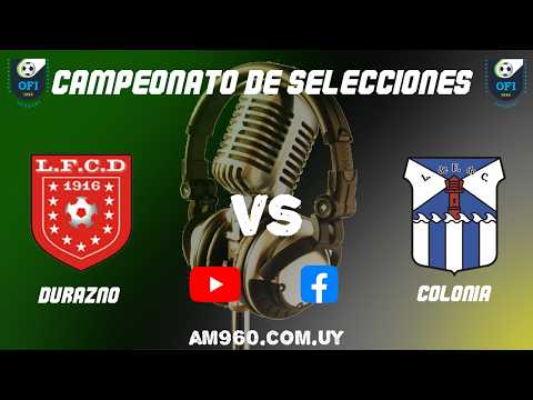 22° COPA NACIONAL DE SELECCIONES DE #OFI  - FINAL IDA | DURAZNO Vs COLONIA | 1/3/2026
