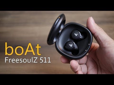 boAt FreesoulZ 511 review - True Wireless Earphones, Bluetooth 5.0, Premium Black