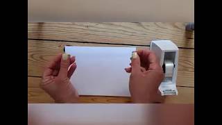 Vik en påse av ett A4-papper