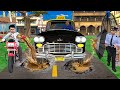 Ghamandi Car Taxi Driver Splashing Water On Motorbike Hindi Kahani Hindi Moral Stories Comedy Video