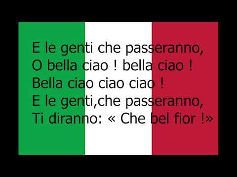 Bella Ciao piano karaoke Sebastien