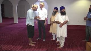 Man caught on video vandalizing Sikh Temple