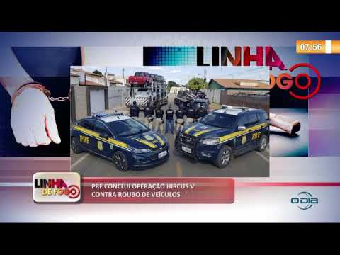 LINHA DE FOGO 03 10  PRF conclui Operacão Hircus contra roubo de veiÌculos