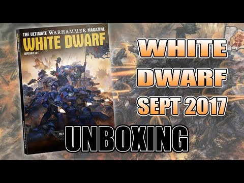Death Guard & 30 Years of 40k White Dwarf Sept 2017
