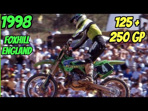1998 MOTOCROSS 125 & 250's FOXHILL MXGP