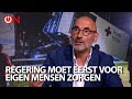 Flavio Pasquino over de onterechte voorkeursbehandeling van asielzoekers door de regering