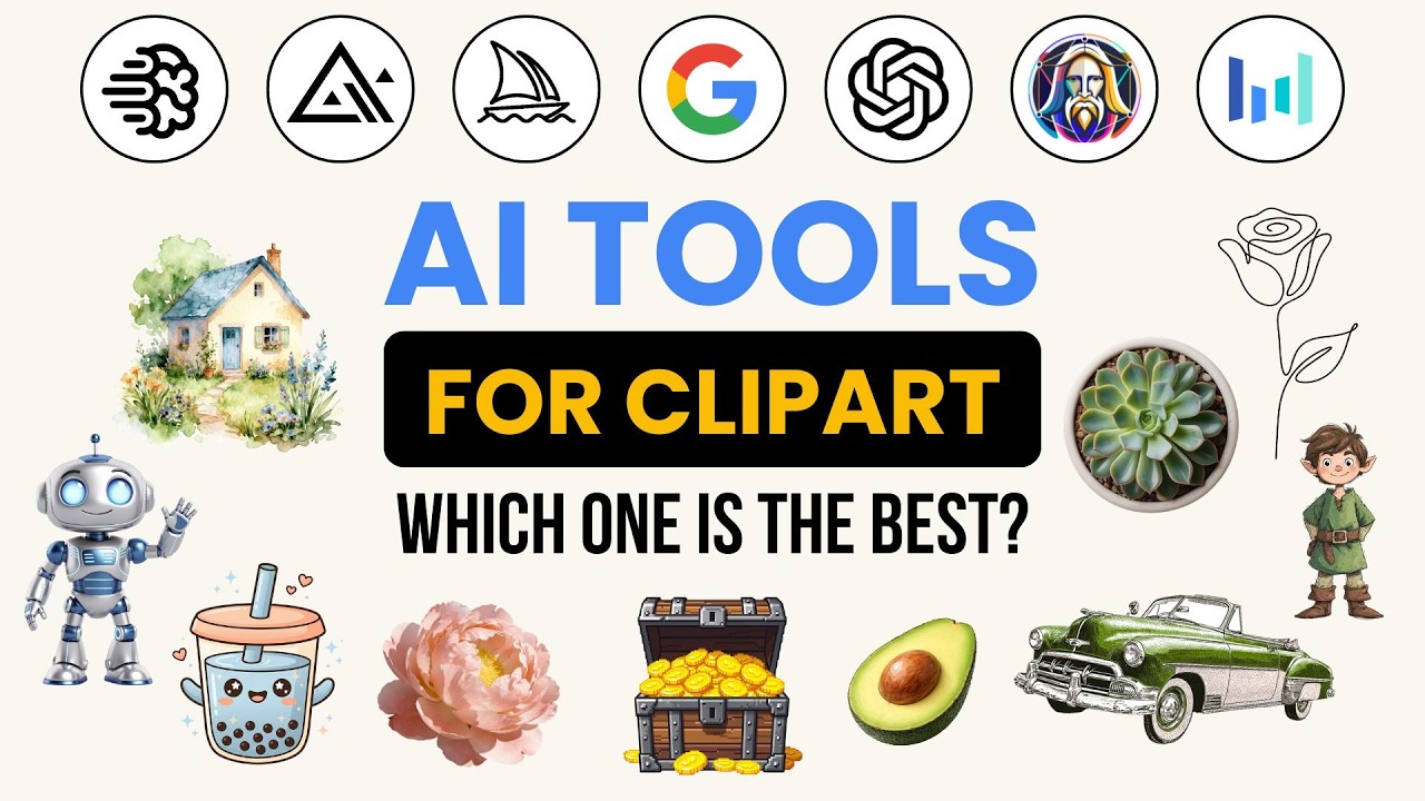 AI Clipart Comparison 2026: which is the best one? Midjourney, ChatGPT, Nano Banana & others
