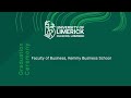 UL Autumn Conferrings 2021 Ceremony 10 KBS