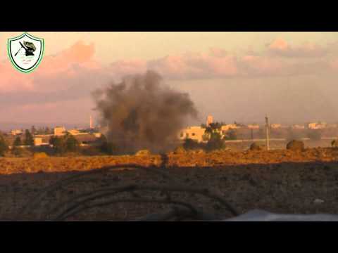 استهداف قوات النظام بقذائف الهاون من الفوج الأول في المعصرة ومدخل جمرك نصيب  في محافظة درعا