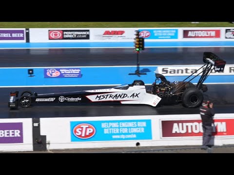 Ida Zetterström FIA Top Fuel qualification 1 - Main Event / Santa Pod Raceway 2022