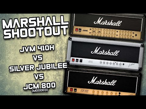 Marshall JVM 410H vs Silver Jubilee vs JCM 800