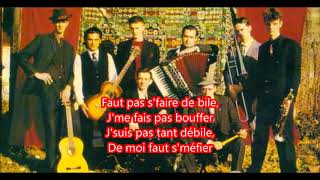 zobi la mouche - les negresses vertes (lyrics)