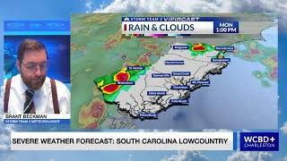 MON-Severe Weather Coverage: South Carolina Lowcountry
