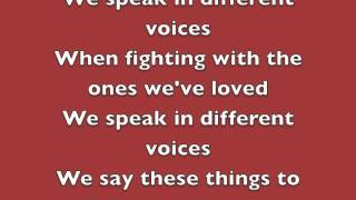 Saosin-Voices (lyrics on screen)