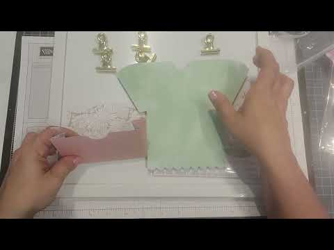 Lilpapercrafter's first YouTube / Stampin Up! Celebrate Today Magnet Board Kit!
