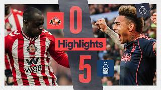 RUTHLESS FOREST SCORE FIVE AT SUNDERLAND! 🔥 | Sunderland 0-5 Forest | Premier League Highlights 🎬