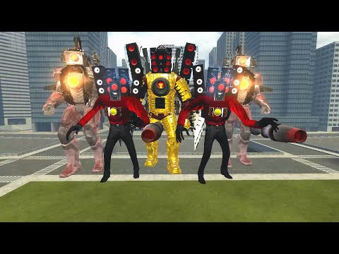 EVOLUTION OF NEW ARMORED TITAN SPEAKER MAN! - Skibidi Toilet In Garry's Mod