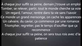 Nessbeal  - A Chaque Jour Suffit Sa Peine avec Parole/Lyrics