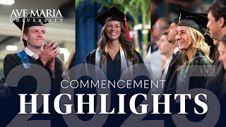 Ave Maria University 2025 Commencement Highlights