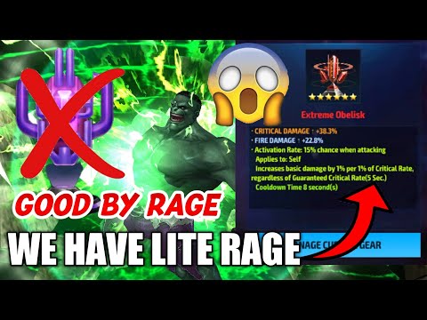 GOODBYE RAGE | WE HAVE LITE RAGE | Marvel Future Fight - MFF HINDI INDIA