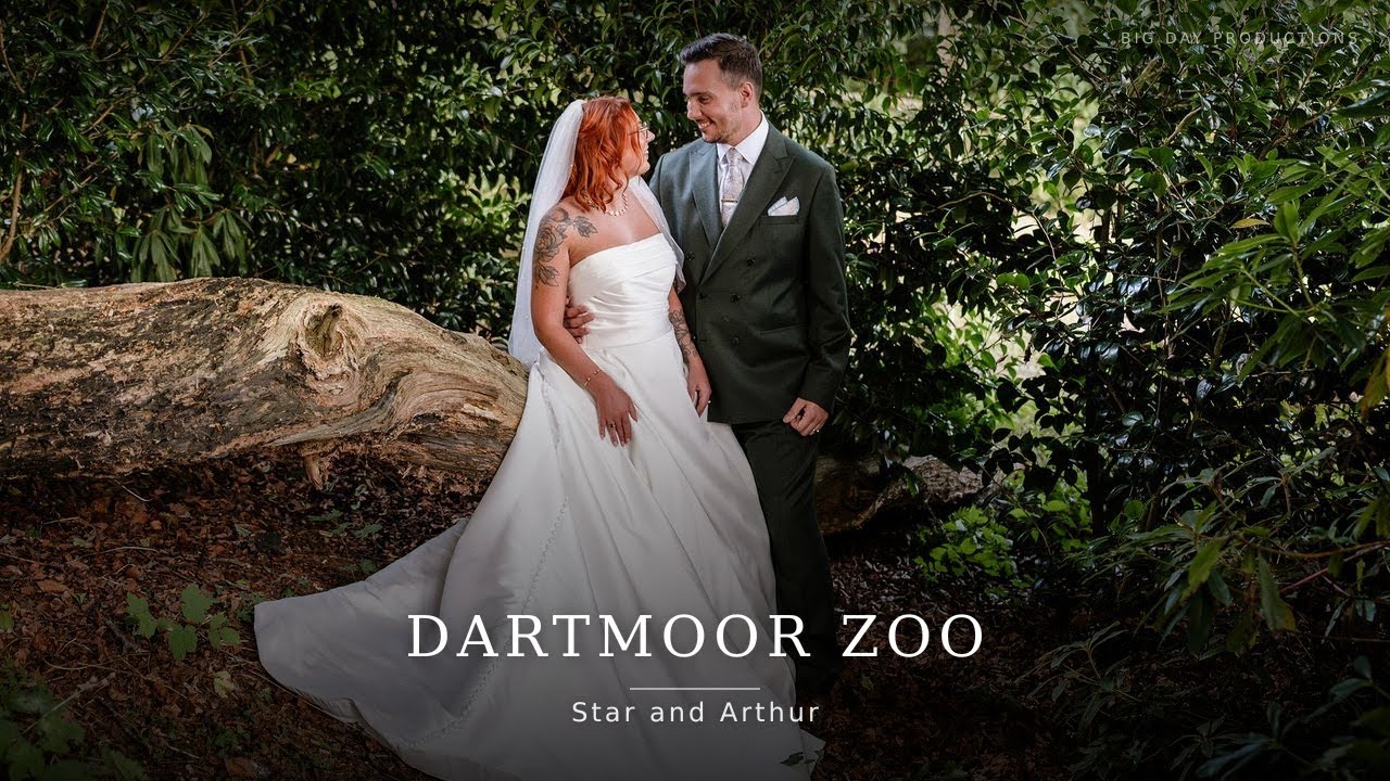 Dartmoor Zoo wedding photography and film