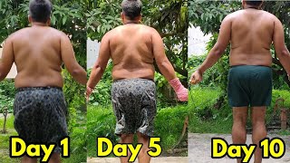 1000 SKIPPING ROPE WORKOUT CHALLENGE for 10 Days | Weight Loss Journey | Wakeup Dreamers #Shorts