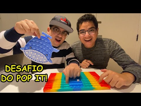POP IT CHALLENGE WITH NEW FIDGET TOYS!!! (pop it challenge) - Família Velhote