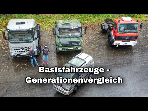 Abgefahren – base vehicles – comparing generations – parts 1-3