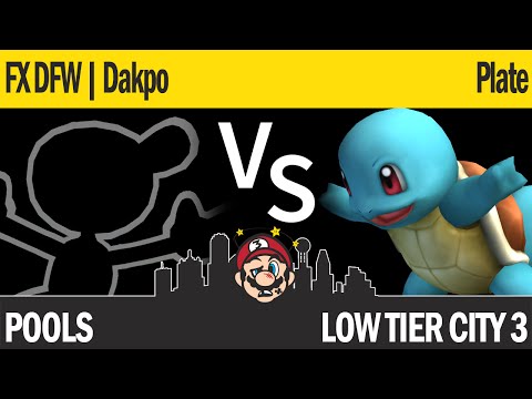 LTC3 PM - FX DFW | Dakpo (Game and Watch) vs Plate (Squirtle) - Pools