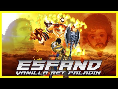 Full BIS Ret Paladin Molten Core! [Elysium Naxx PTR] | Esfand Ret Paladin Raid Stream