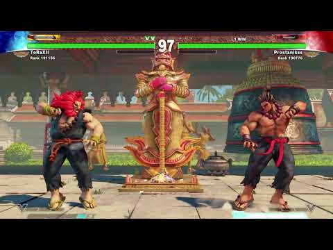 SFV - ToRá (Akuma) vs. ProStanikss (Akuma) *Miibo'd*