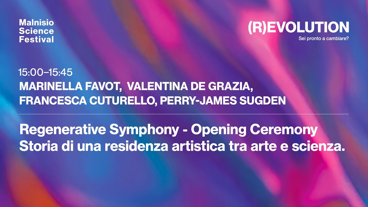 AREA Science Park, Studio Above&Below - Regenerative Symphony: storia di una residenza artistica.
