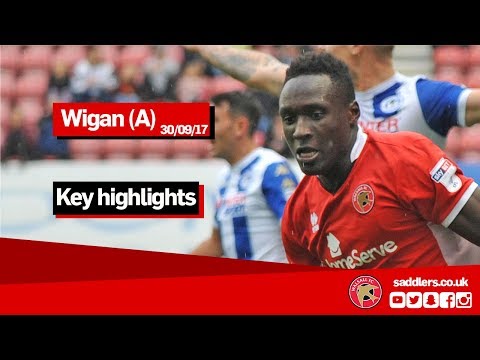 MATCH HIGHLIGHTS | Wigan Athletic 2-0 Walsall