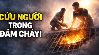 🔥 GIẢI CỨU NGHẸT THỞ TRONG BIỂN LỬA – 7 NGƯỜI THOÁT CHẾT NGOẠN MỤC 🌿😲