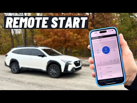 Subaru Remote Start From Your Phone - MySubaru App