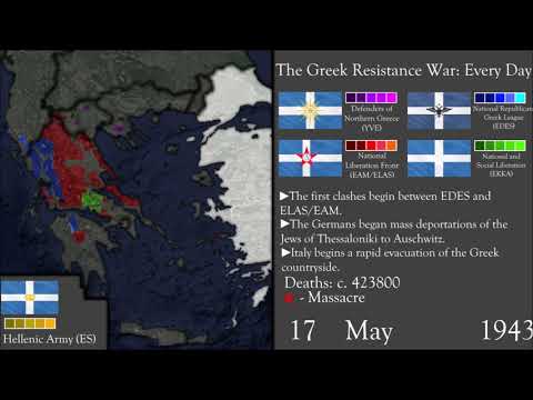 Greek Resistance in World War II: Every Day (1941-1945) [4K Resolution]