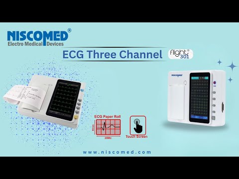 Ecg Machine 3 Channel 301
