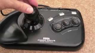 Sega Megadrive (Genesis) Arcade Power Stick Teardown / Cleaning / Repair