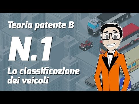 Driving License Theory B | Lesson #1 - Vehicle Classification | Mario Racconta