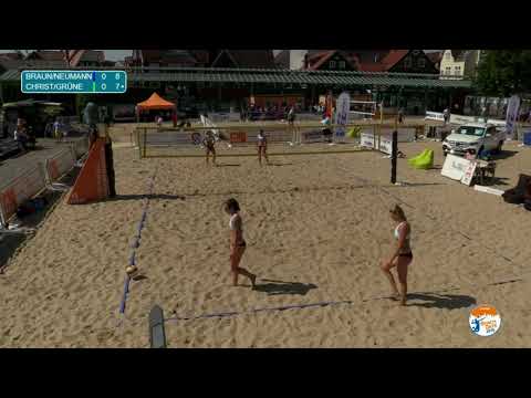 Nordwestdeutsche Beachvolleyball-Meisterschaften 2019 - Braun/Neumann vs Christ/Grüne