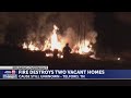 Vacant Homes In Telford Fire