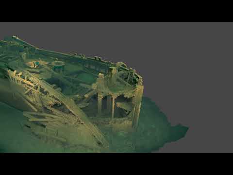 Photogrammetry Model Flyover of the schooner F.J. King