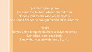 Mary Mary Can&#39;t Give Up Now Lyrics