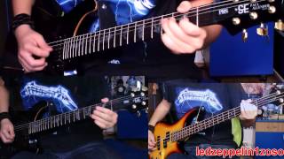 Metallica - Sabbra Cadabra (dual guitar and bass cover)