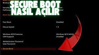 GIGABYTE ANAKARTLARDA SECURE BOOT NASIL AÇILIR (USER MODE HATASI ÇÖZÜMÜ)