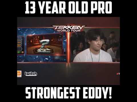 Tekken 7 World Tour : 13 YEAR OLD PRO PLAYS THE STRONGEST EDDY! KingReyJr Asuka vs JeonDDing Eddy