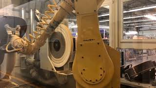 Buffing Machine at Martin Guitar Factory