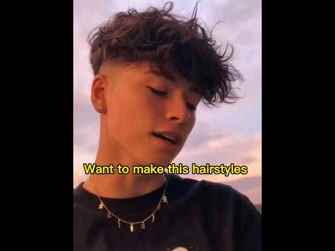 Fluffy messy hair tutorial for boys ✨🍑 #hairstyle #tutorial #messyhair #fluffy #shorts