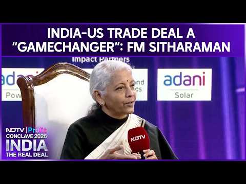 Nirmala Sitharaman Calls Fresh India-US Trade Deal A 'Gamechanger' | NDTV Profit Conclave