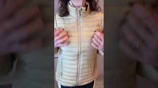 Vídeo Jaqueta Colete Estofada Alpelo Diamante Negro